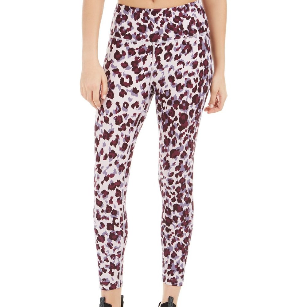 Calvin Klein Leopard Print High-Waist Leggings